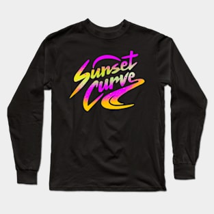 Sunset curves Long Sleeve T-Shirt